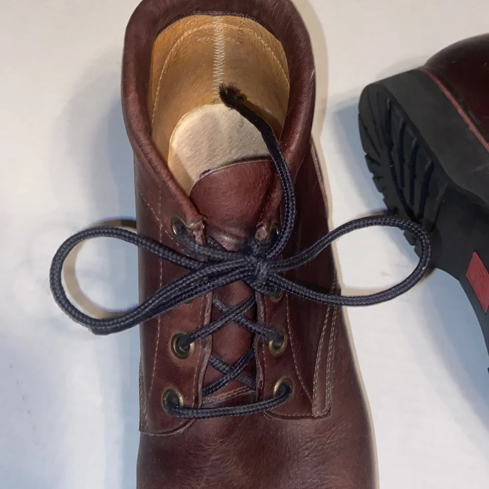 Tony Lama brown leather boots size 9D